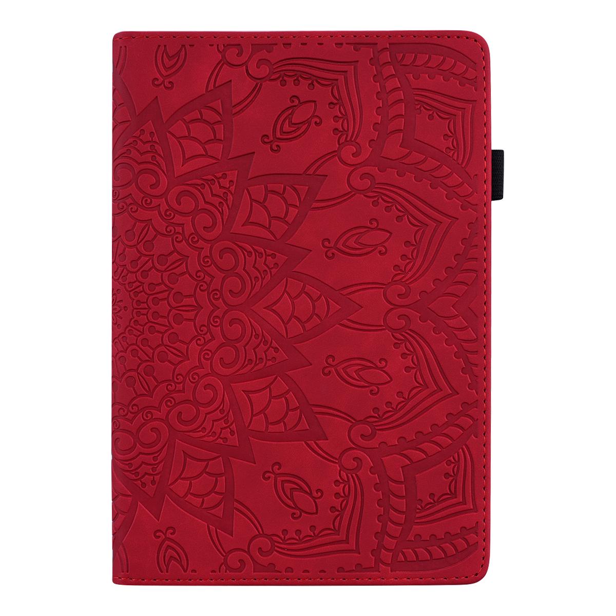 

Tablet Case for Samsung Galaxy Tab A 8.0 2018 Case T387 SM-T387V SM-T387W SM-T387 For Galaxy Tab A 8.0 Embossed Skin Caqa + Gift красный