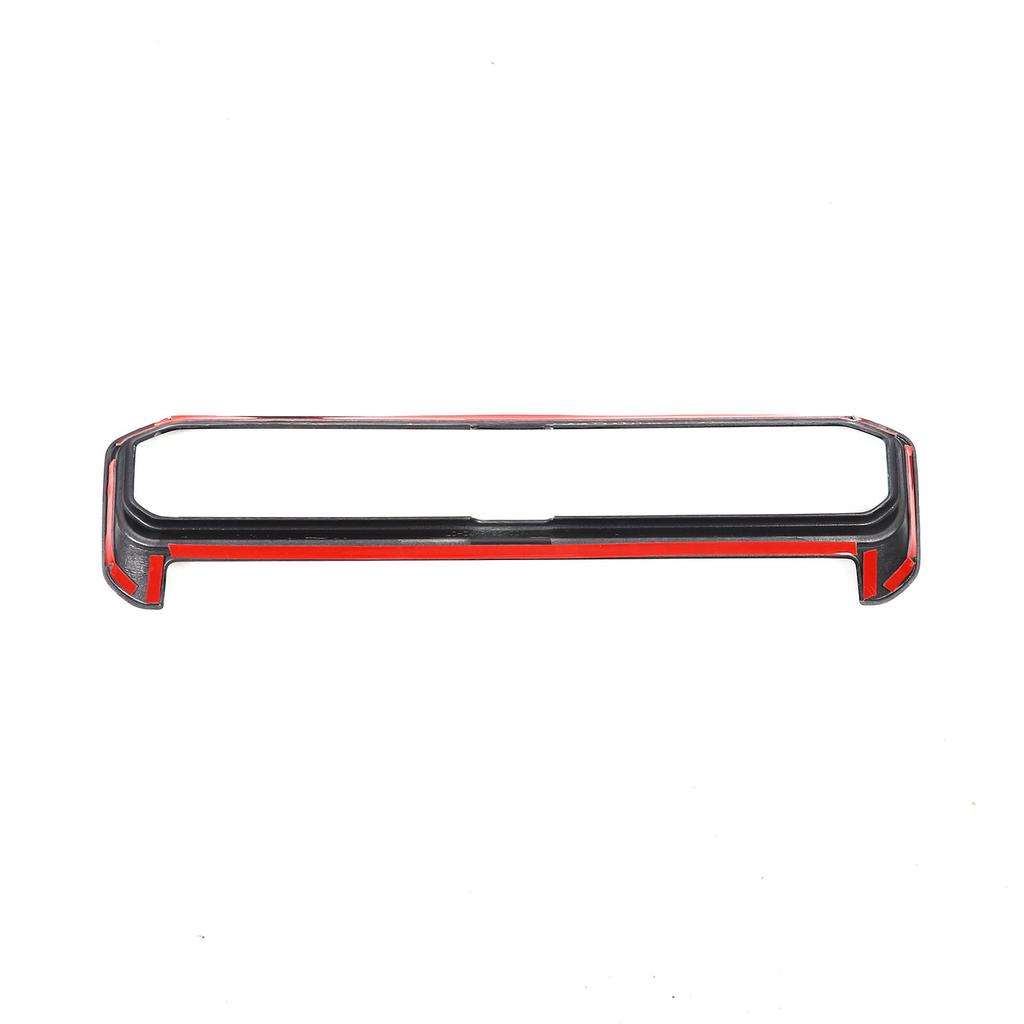 Black Grain Center Air Outlet Frame Trim Cover For Toyota Land Cruiser LC250 24+