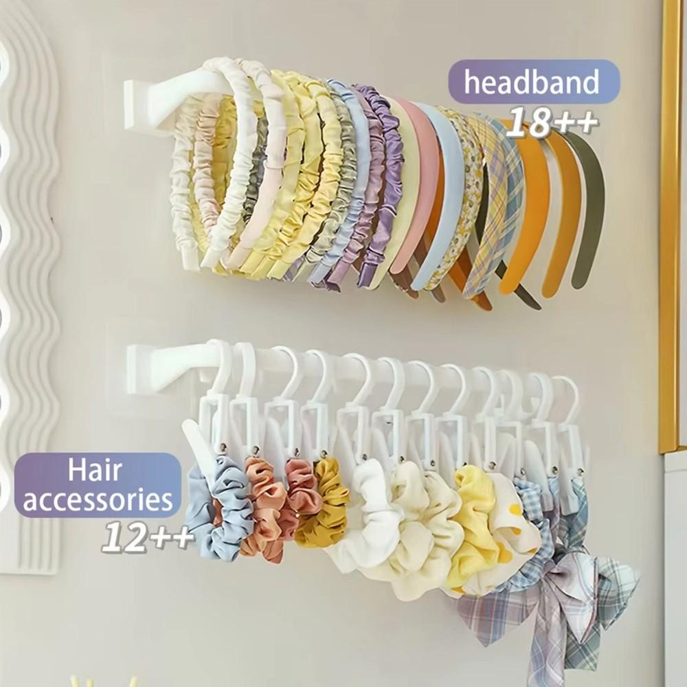 Multifunctional Scrunchies Headband Storage Rack Hair Accessories Organizer