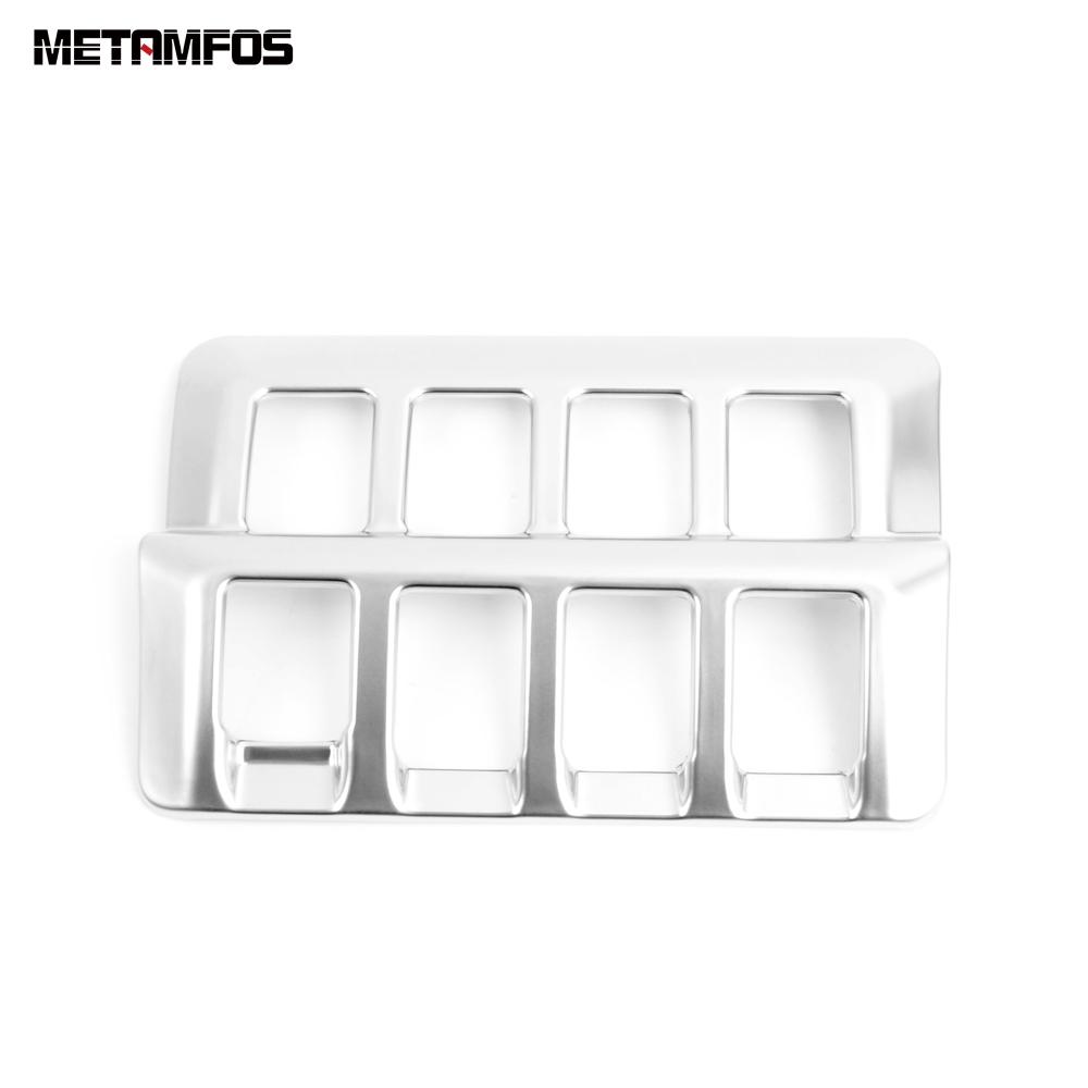 For Subaru Forester SK Carbon Fiber Head Light Lamp Switch Button Panel Cover Trim Car Accessories