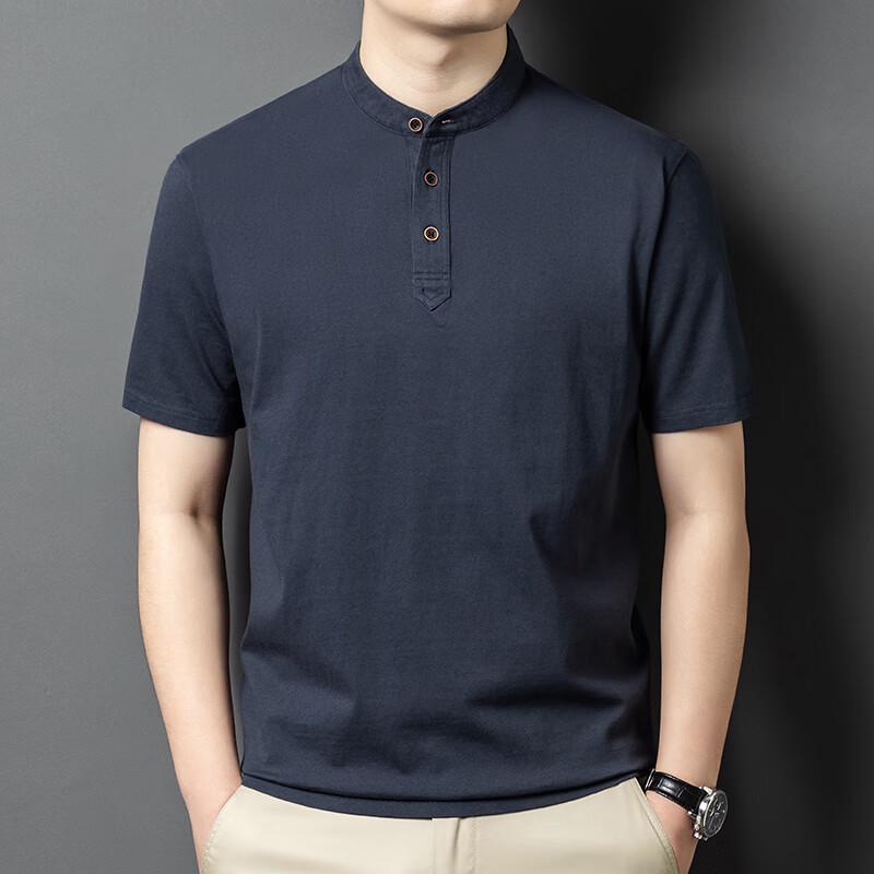 Yiliteng Men's 100% Cotton Breathable Short Sleeve Polo T-Shirt YTMTST6204