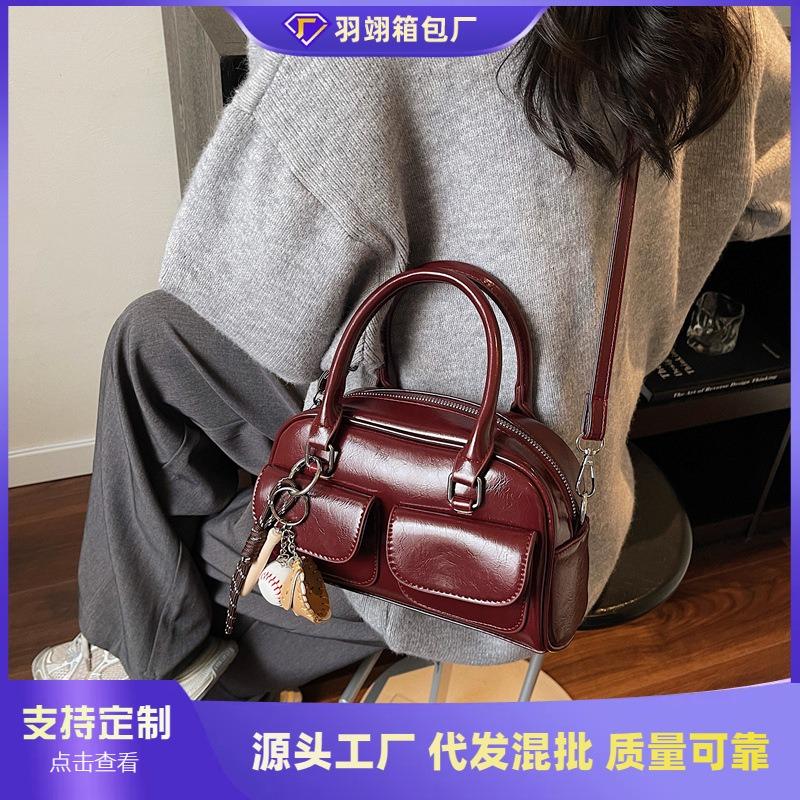 Fashion Commuter Handbag Bag Women's New Autumn and Winter Popular Versatile Messenger Bag Small Bag