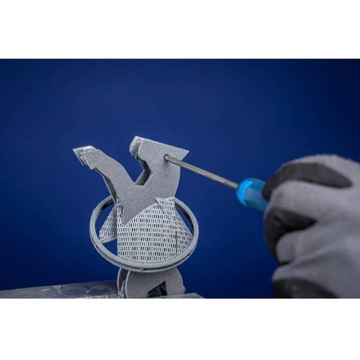 Lime d'atelier, manche ronde, Long. : 200 mm, Taille 2, Coupe transversale 7,5 mm