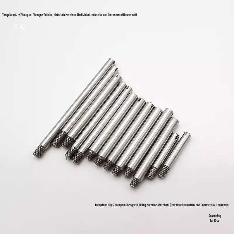 Altsaxophon untere E-Klappe Schaftschraube - Messing Reparatur Ersatzteil