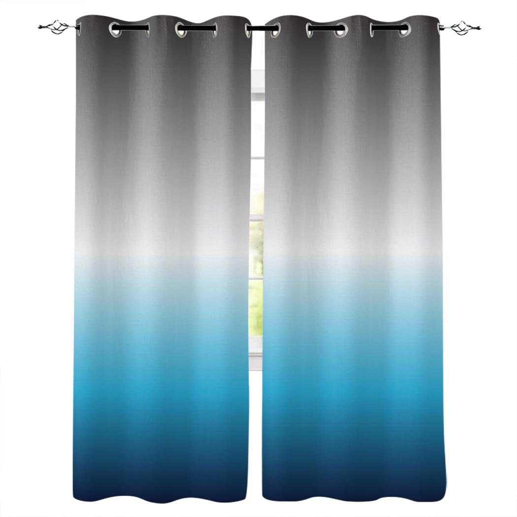 Градиентный серо-синий узор — фото 7