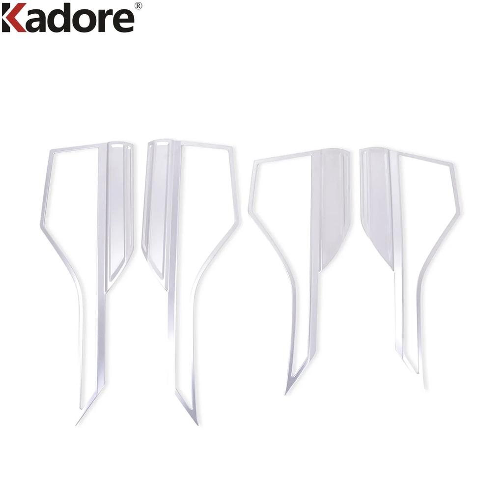 For Volkswagen VW T-cross Tcross 2018- Steel Car Inner Door Audio Speaker Cover Trim Loudspeaker Frame Accessories