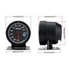 CNSPEED 60mm Water Temperature Gauge 20-120 Celsius with 1 / 8NPT Water Temperature Seal Pipe Sensor Adapter