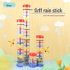 Rainstick Percussion Instrument - Rain Sound Simulator and Guiro for Early Childhood Music Education
