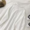 Spring Summer and Autumn Long-sleeved Shirt Female Niche White Shirt White Loose Autumn Top Coat Blouse