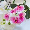 37cm Simulated Artificial Butterfly Orchid Bouquet 3D Fake Flowers  Home Room Decor