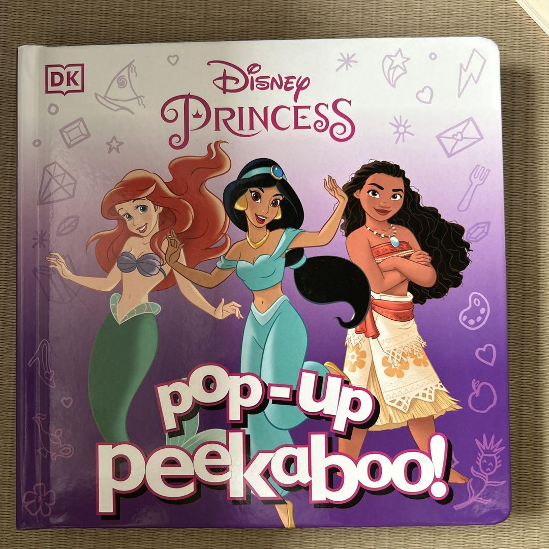 

[Б/У] Книги Принцессы Диснея pop-up peekaboo!