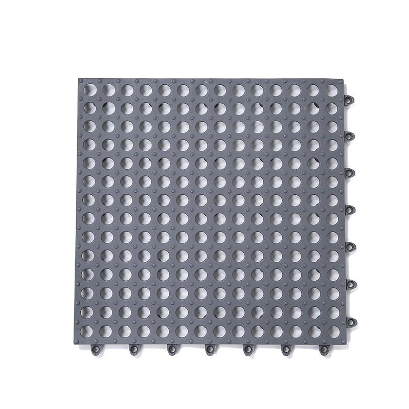 Non-Slip Bathroom Shower Mat - Water-Permeable, Cuttable, Splicing Design for Toilet & Bath Floors