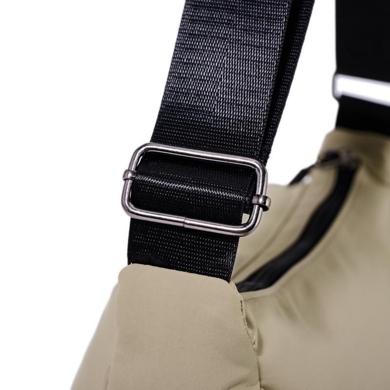 Water-repellent Multi-layer Women's Dumpling Bag Solid Color Shoulder Bag