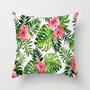 Ins Plant Flower Peach Skin Fleece Pillow Cover Sofa Car Pillow Cushion Cover Lunch Home Furnishing
