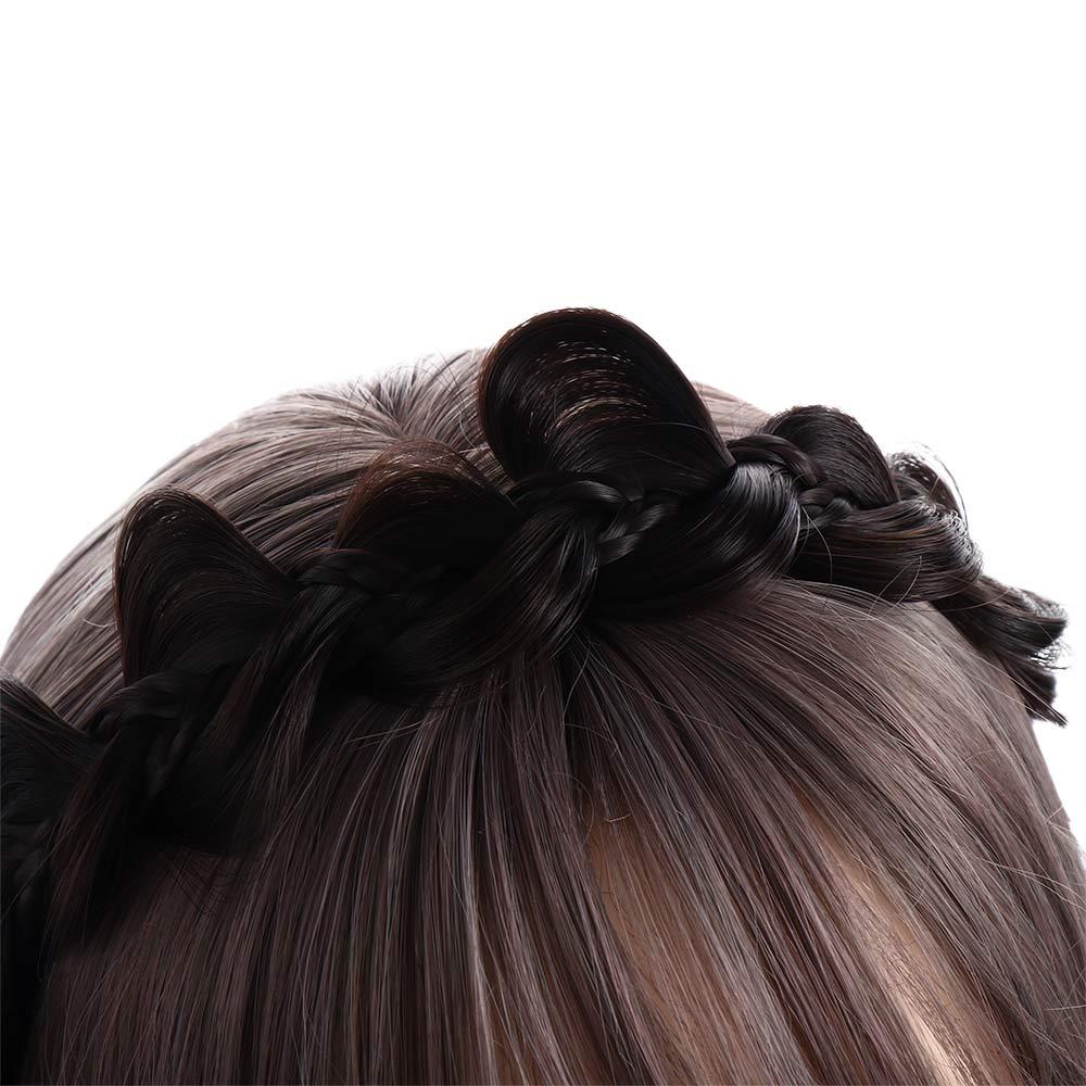 Braid Wash Face Headband Korean Style Headwear Female Hairbands Wide Hair Hoop Wig Headband