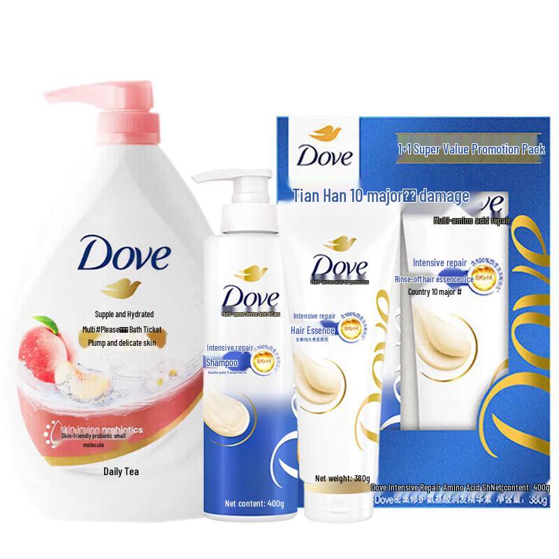 Dove Nourishing Hair Care and Shower Gel Set