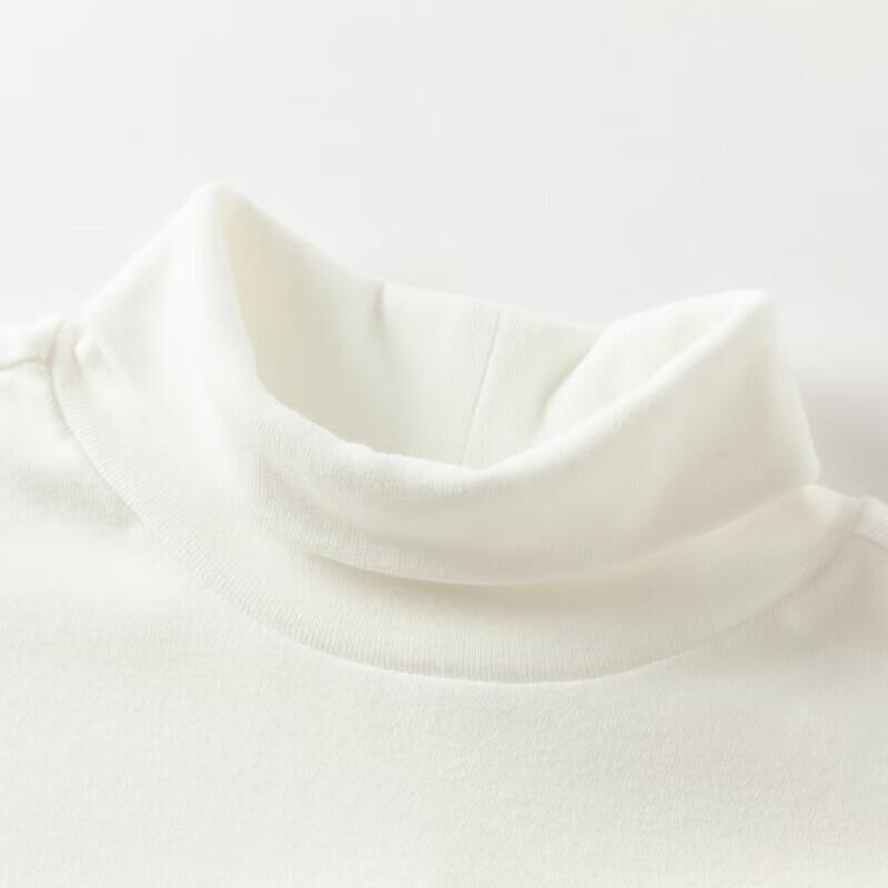DAVE & BELLA Girls' Anti-bacterial High-Neck Long-Sleeve T-shirt