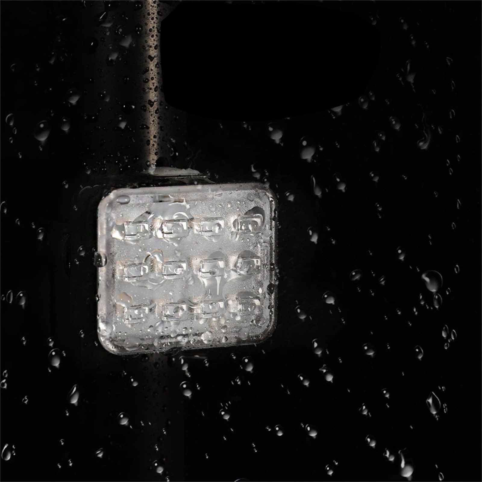 

USB Taillights, Colorful LED Riding Lights, Mountain Bike Accessories, Rechargeable Cycling Rear Lights, Safety Taillights for Bikes One Size