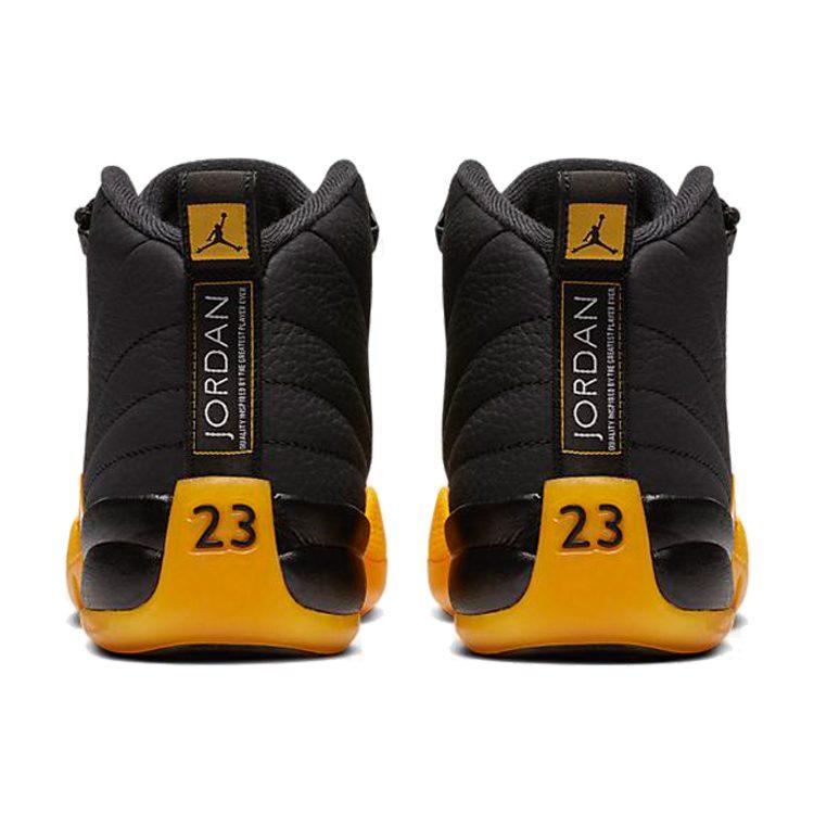 Jordan 12 Retro Schwarz Universität Gold GS 153265-070