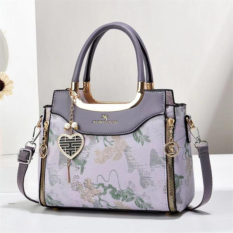 Damenmode Trendige Große Kapazität Schulter Crossbody Tasche Luxus Bedruckte Handtasche