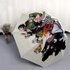 1pc Demon Slayer Characters Outdoor Umbrella - Automatic Opening/Closing - Portable 3-Fold Design - 8 Bone Iron Frame - Festival Gift - Suitable
