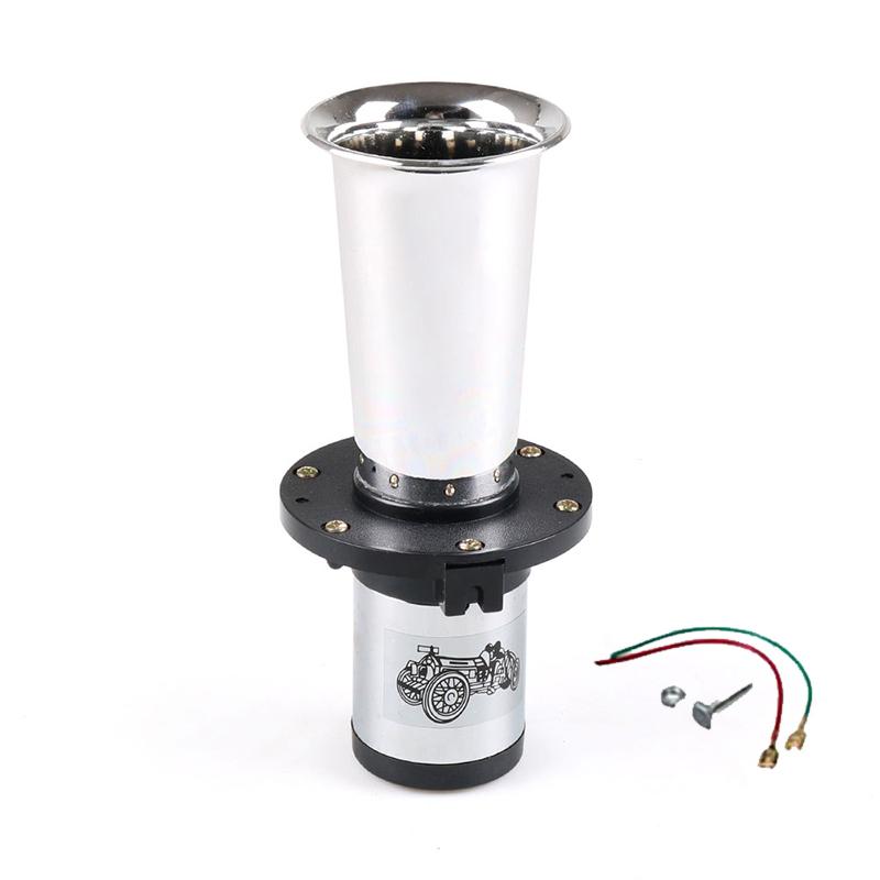 110dB Auto Lufthupe Auto LKW Modifikation Vintage 12V Klassischer Klang Hundehupe Bootsklaxon Auto Van Hupe für Ford Model T Stil