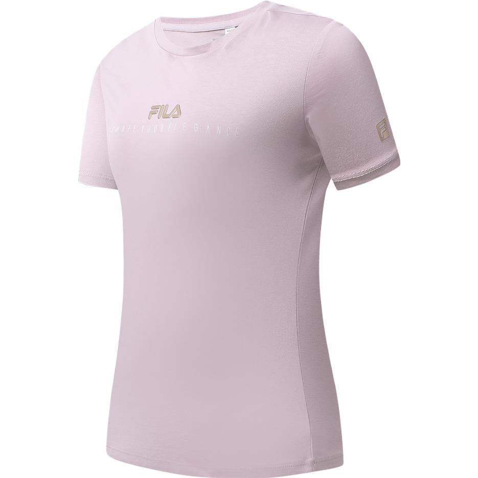 Fila Ss23 Sports Short Sleeve T-Shirt Women Tops Mountain-Rose A11W321110FPK
