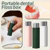 Portable Floss Dispenser , Floss Dispenser Dentally Floss Picks Case,Portable Automatic Floss Dispenser Floss Organizer Travel Floss Case