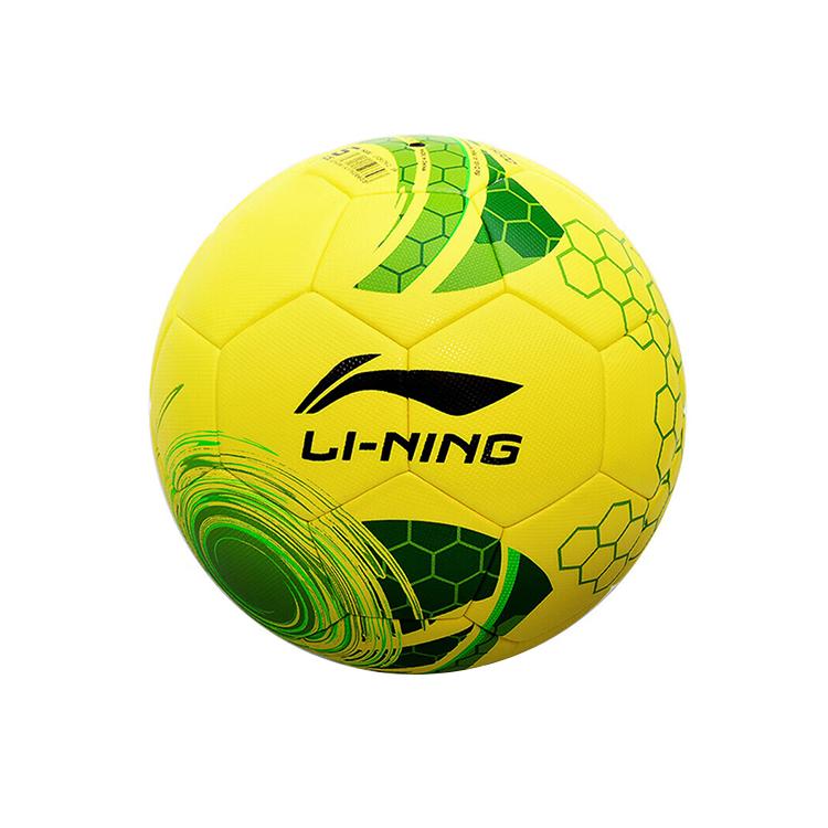 Li Ning LFQK579 2 Soccer Ball Pu Seamless Thermal bonding Unisex Fluorescent Yellow Green LFQK579-2 Size 5 Ball