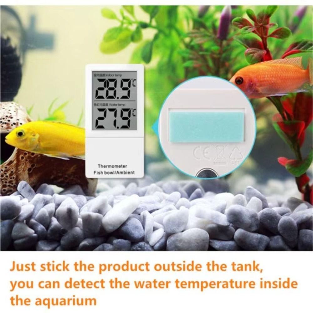 LCD Digital Display Water Temperature Meter Digital Aquarium Thermometer Aquarium Accessories