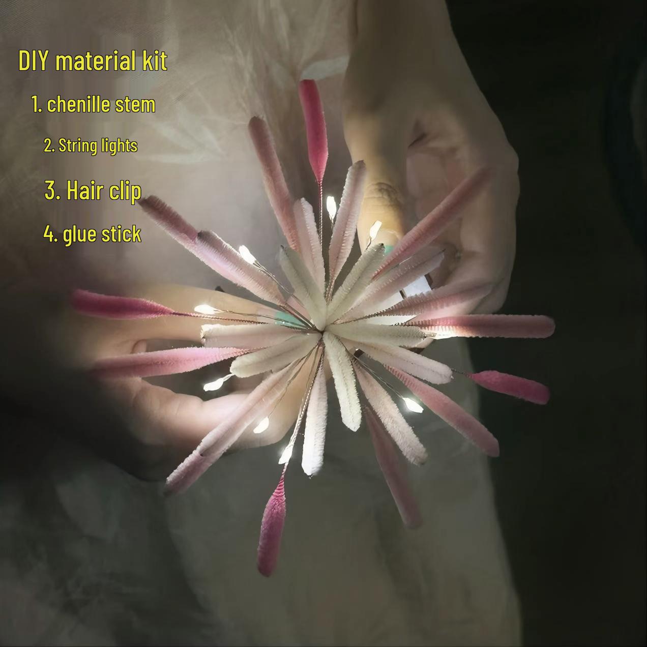 

New Year s Eve Twist Stick Firework Hair Clip DIY Kit – Handmade Hair Accessories & Photo Prop