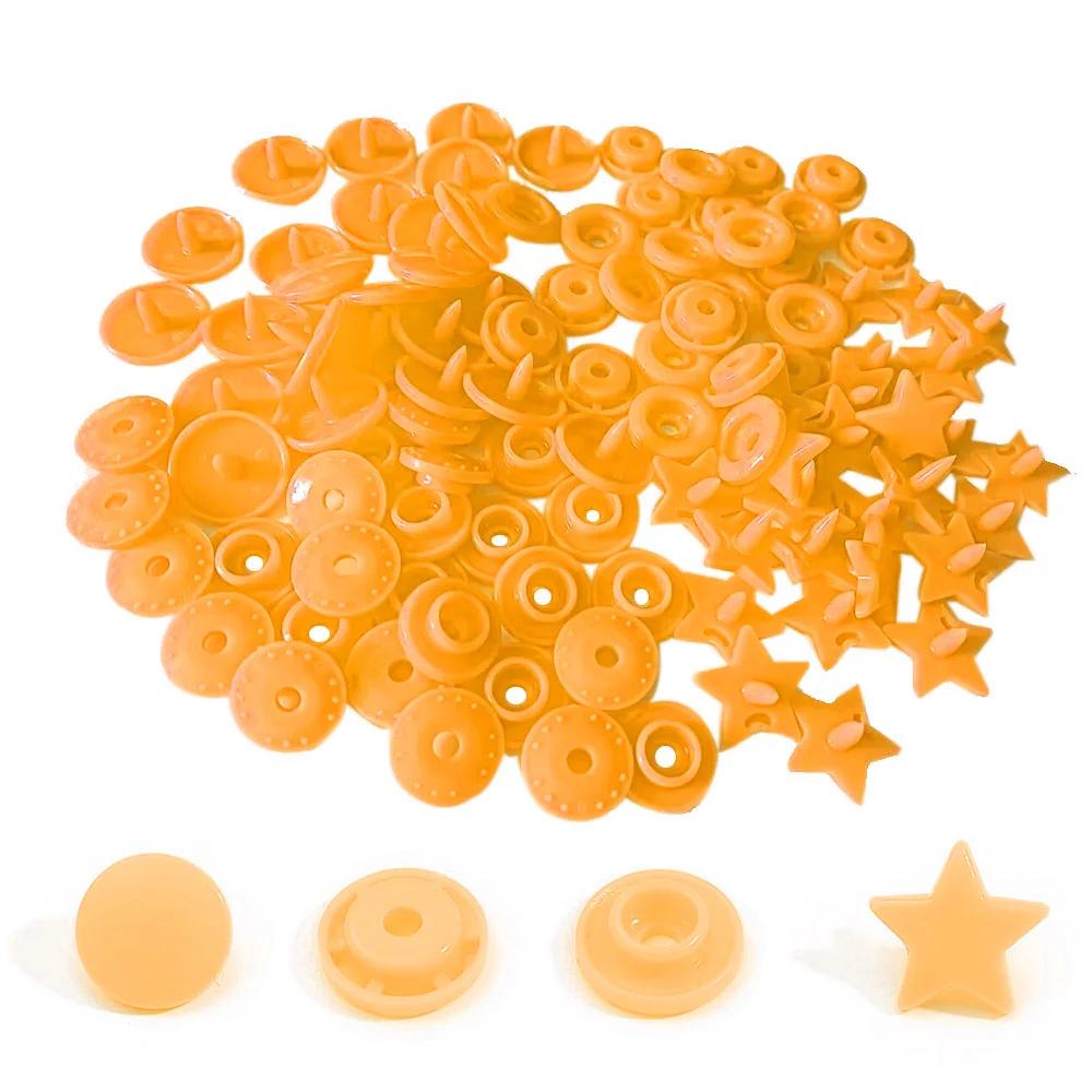 25-100 Sets Sternform T5 Kunststoff Druckknöpfe Für Kleidung DIY Bekleidung Druckknöpfe Verwendet für Windeln/Lätzchen/Taschen/Ordner/