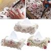 Pastoral Style Table Tableclot Embroidery Table Runner Fashion Tissue Box Cover  Home Decor