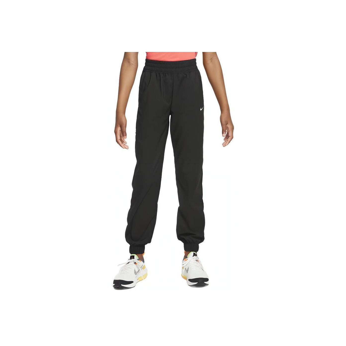 

Nike Casual Joggers Solid Color Logo Drawstring Training Kids bottoms Black FD2857-010 XL