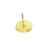 DIY Round Base Flat Piece Earring Posts - Dangle Accessories In Stock