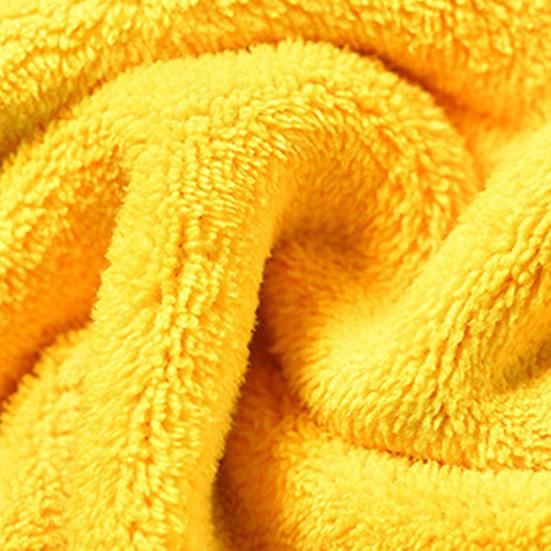 Car Washing Towel Double-Sided Coral Velvet Towel Absorbent Streak-free Car Drying Wipe for Kitchen Countertop Windows