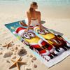 1Pc Christmas Minions Costumes Beach Towel Quick Dry Multiuse For Beach Pool Gym Yoga Home Travel Christmas Halloween Xmas Gift S1276
