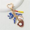 Lovely Sports Shape Keychain Novel Designs Decoration for Boys Girls Men Women for Wallets Backpacks and Gifts