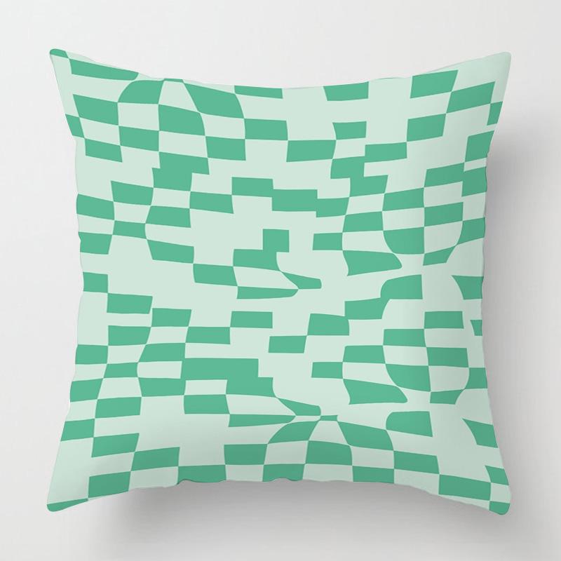 Scandinavian Abstract Style Pillow Cover 18X18/20X20 Inches - Geometric Print Cushion Cover Home Decor Gift Pillow Cover