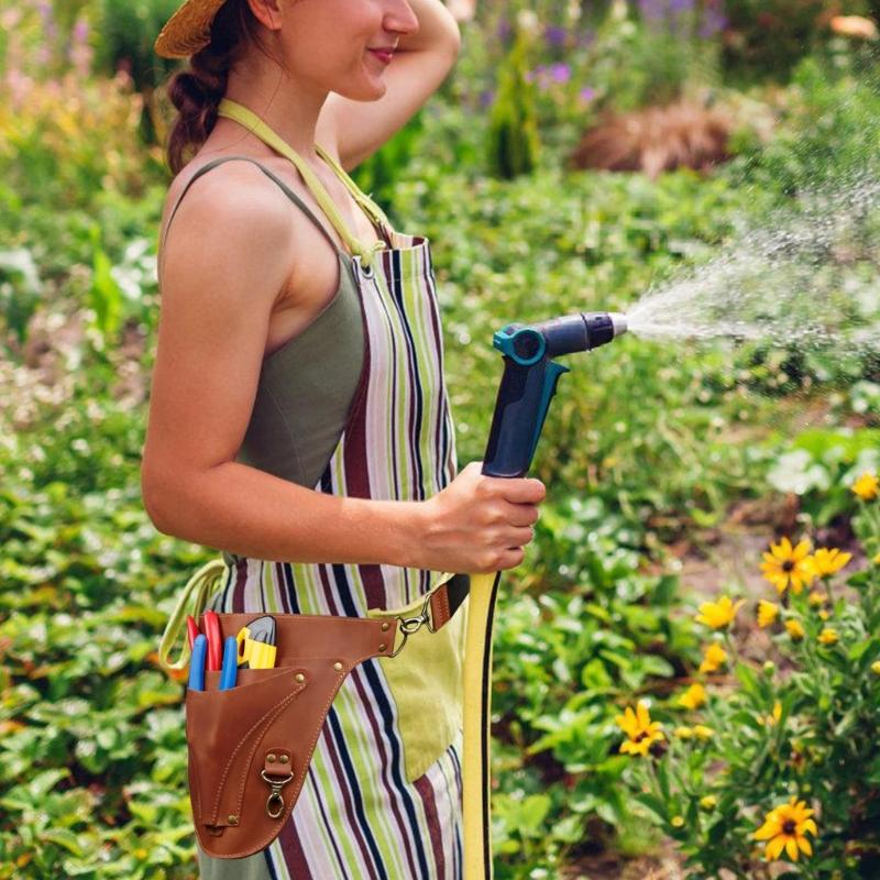 Belt Repairing Leather Tool Pouch Leather Tool Belt Tool Storage Bag Storage Pouch Portable Waist Bag Storage Bag Gadget