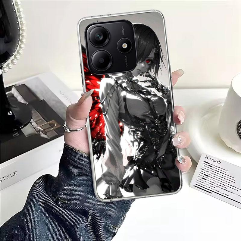 G-Ghoul Tokyo Touka Kirishima Soft Phone Case For Xiaomi Redmi Note 15 14 14S 13 12 Pro Plus 12S 11 11S 11E 10 10S 11T 5G Fundas