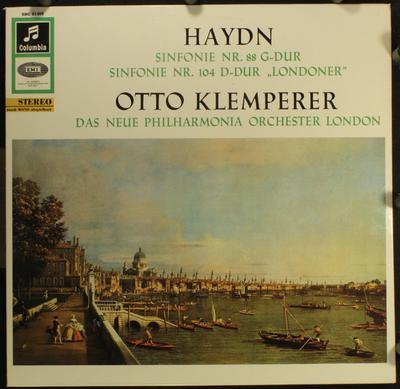 LP Record JOSEPH HAYDN, OTTO KLEMPERER, NEW P - Sinfonie Nr. 88 In G-Dur / Sinfonie SMC91409 Columbia 1965 Germany Classical Used