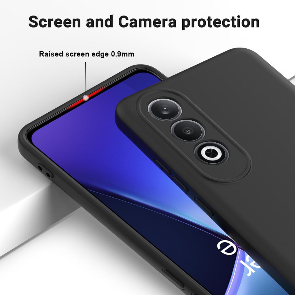 For OnePlus Nord CE4 5G Case Slim-Fit Liquid Silicone Protective Back Cover with Hand Strap