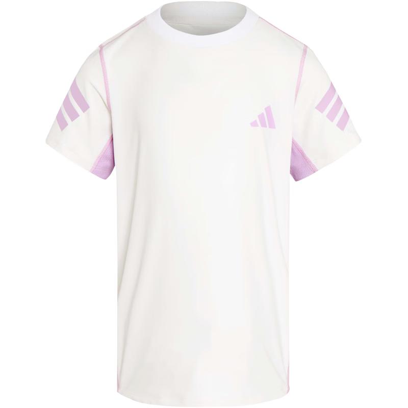 Adidas Girls  Quick-Dry 3-Stripes Sports T-Shirt 152