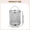 Deep Fry Basket Colander Easy to Clean Chicken Frying Oil Pot Baskets for Cooking Noodles
