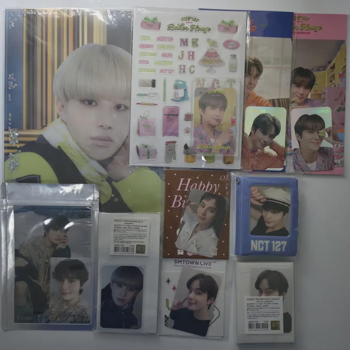 

Товар) Nct 127 Ncit127 Ким Чон-у Чон-у Холкар Биндер Товары Оптом