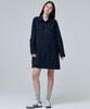 MALOUPE 7102 Collared Denim Dress (Navy)