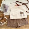 0-5-Year-Old Boy's Sleeveless Set - Round Neck Checkered Pocket Top+Casual Shorts - Children's Handsome Cotton Clothes - Size S-XXL