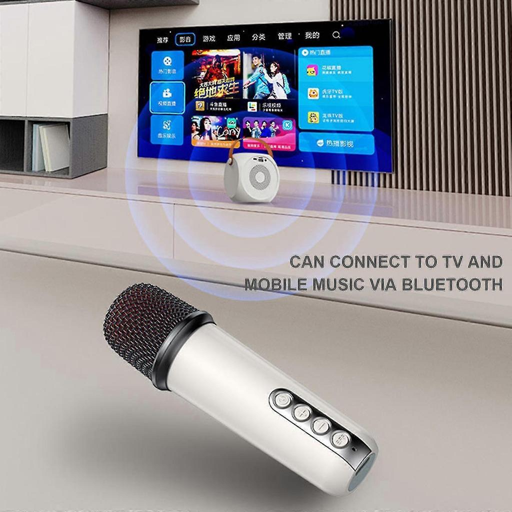 Colorful light and audio allinone highquality dualmic singalong ultralong battery life portable Bluetooth portable audio