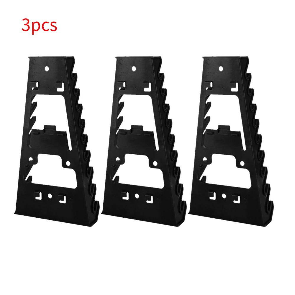 Wrench Organizer Plastic Wrench Organizer Tray Sockets Storage Tools Rack Sorter Standard Spanner Wrench Holders Storage 1-20pcs
